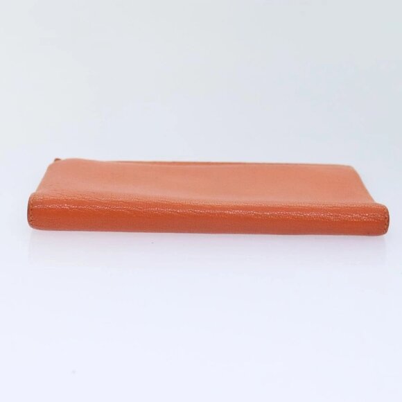 HERMES Agenda Vision Day Planner Cover Leather Orange Silver - Picture 4 of 16